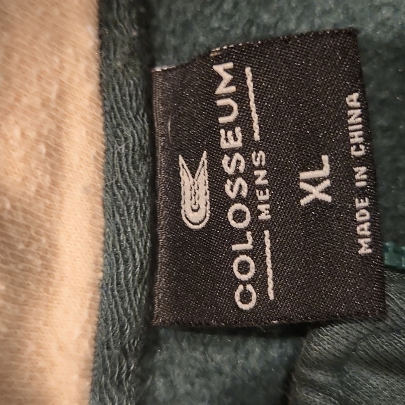 Collorado Rams Colosseum Men's Teal Sweatshirt - Picture 4 of 4